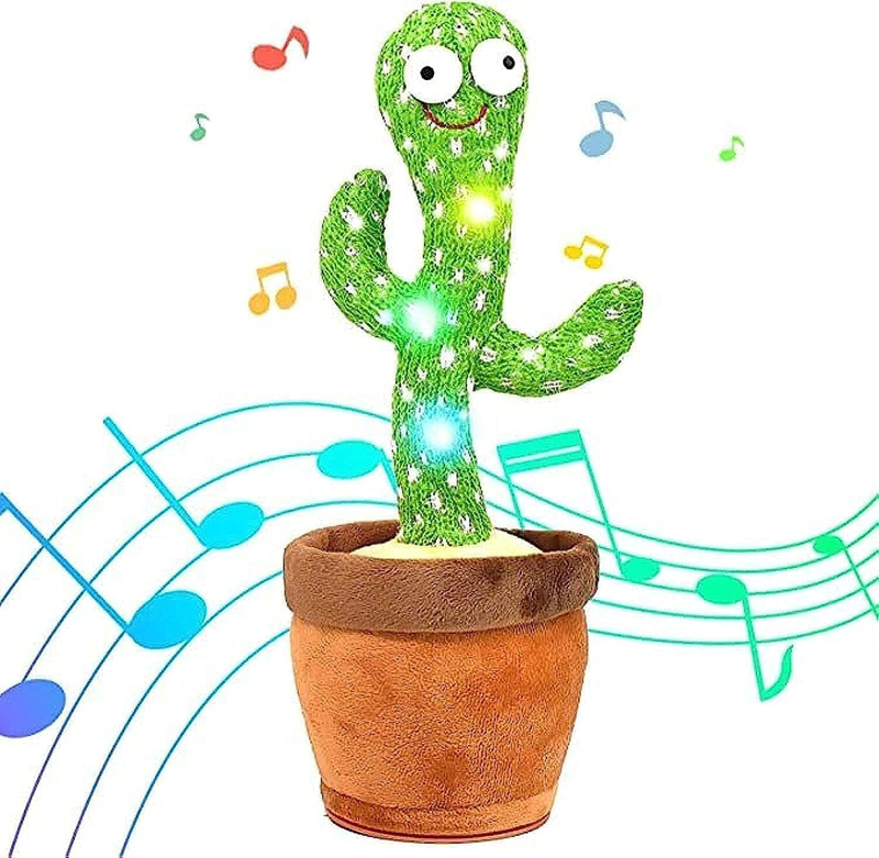 Recording Electronic Plush Dancing Cactus, Ages 6+