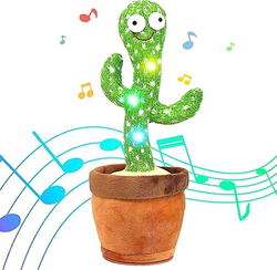 Recording Electronic Plush Dancing Cactus, Ages 6+