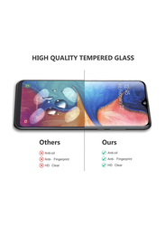 ELTD Samsung Galaxy A20e Anti-Scratch Full Coverage Tempered Glass Screen Protectors, Black