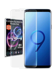 Samsung Galaxy Note 8 Curved Glass Screen Protector, Aqua Blue