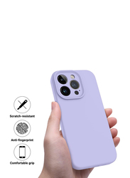 Otofly Apple iPhone 14 Pro Max Magnetic MagSafe Shockproof Silicone Mobile Phone Case Cover, Lilac