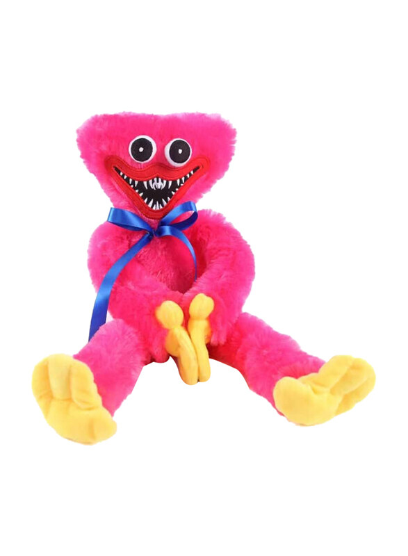 

Generic 15.8-Inch Sausage Huggy Wuggy Plush Monster Horror Game Stuffed Doll Scary and Funny Plush Doll, Ages 1+, Pink