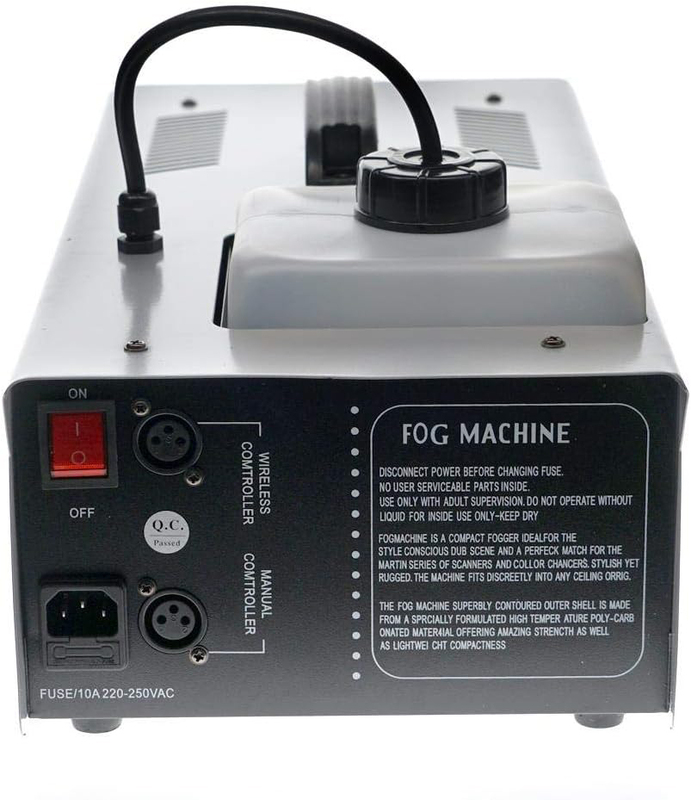 Fogger Fog Machine, 2000W, Silver