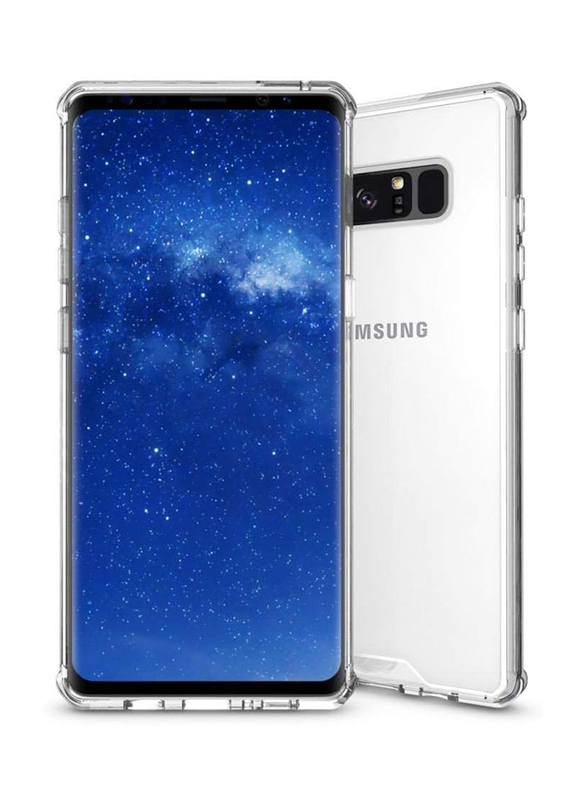 Samsung Galaxy Note 8 Acrylic & Soft TPU Hybrid Mobile Phone Case Cover, Clear