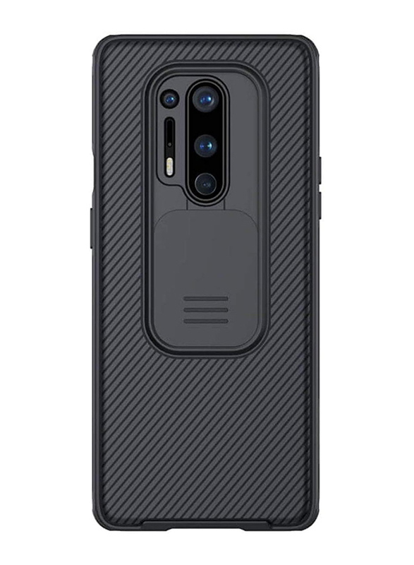 Nillkin Oneplus 8 Pro Camshield Cam Shield Series Perfectly Fit Designed Hard Mobile Phone Case Cover with Camera Slide Protective, Black