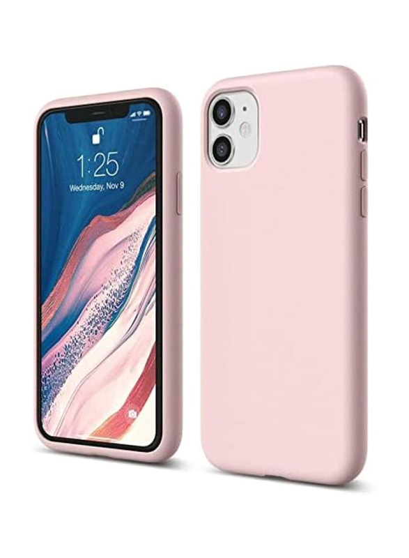 Apple iPhone 11 Protective Silicon Gel Bumper Mobile Phone Case Cover, Pink