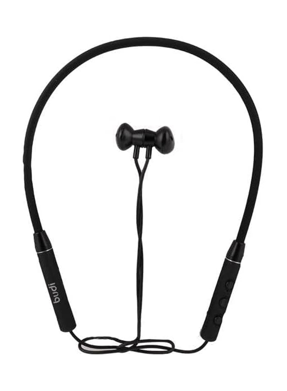 Budi 5.0 Bluetooth In-Ear Wireless Sport Earphone, Black