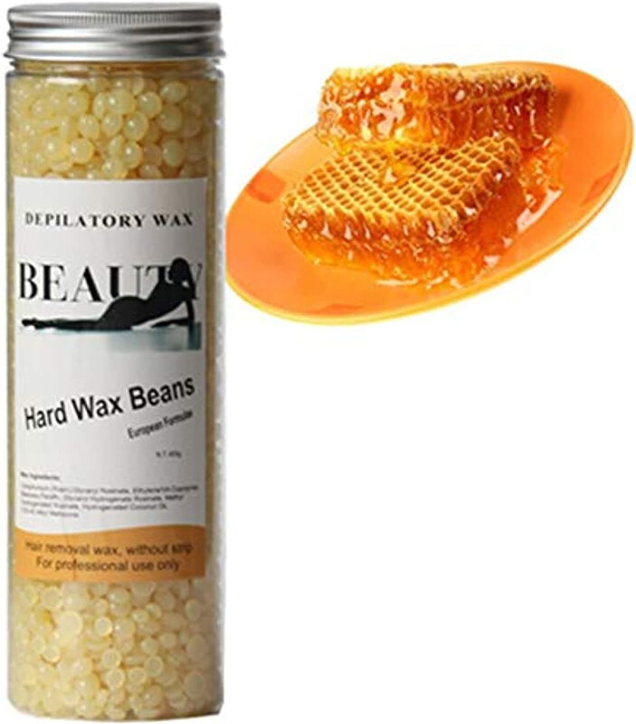 

Generic Solid Paper-Free Hair Removal Depilatory Wax Beans, 400g, Yellow