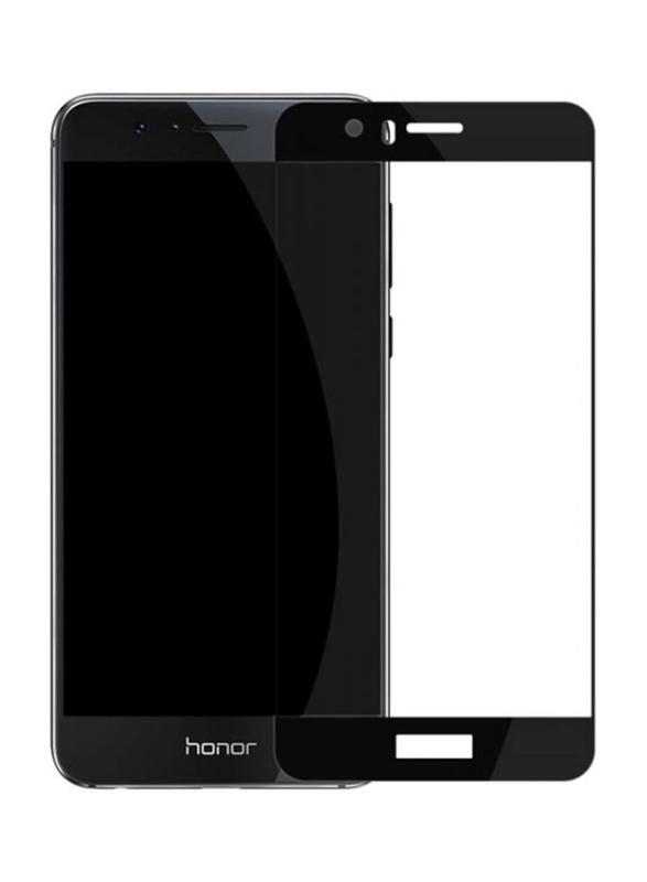 Honor 8 Tempered Glass Full Screen Protector, Black