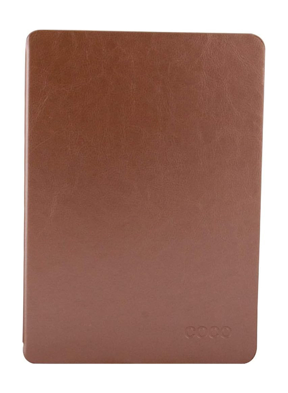 Kaku Apple iPad 8th Generation Protective Leather Tablet Case Cover, Brown