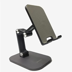 Yesido Universal Mobile Phone and 7.9-Inch Tablet Double Folding Free Rotation Support Stand, C104, Black