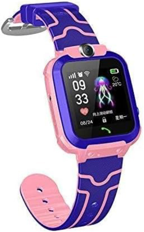 Kids Q12 Smartwatch, GPS, Pink/Blue