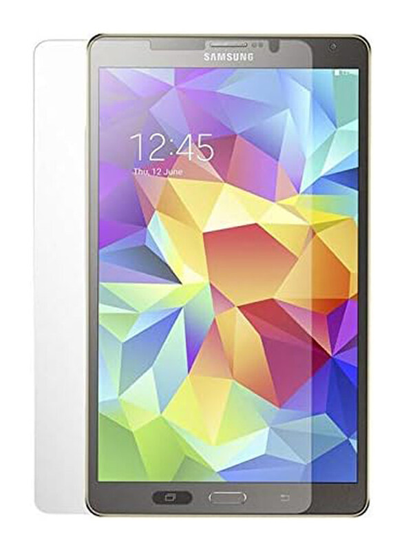 

Generic Samsung Galaxy Tab S 8.4 / Tab S 8.4 LTE Sapphire HD Tempered Glass Screen Protector, Clear