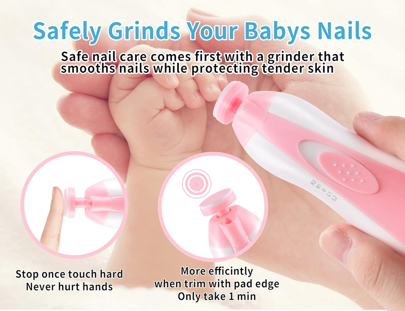 6 In 1 Baby Nail Electric Manicure Set for Kids