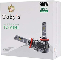 Toby's T2 Mini H4 LED Light, 200W