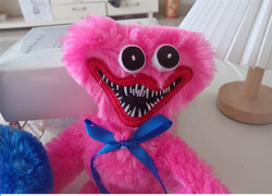 Sausage Huggy Wuggy Plush Monster Horror Game Stuffed Doll, Pink