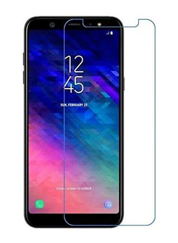 Samsung Galaxy A6 Plus 2018 Tempered Glass Screen Protector, Clear