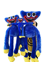 16-Inch Sausage Huggy Wuggy Plush Monster Horror Game Stuffed Doll Scary and Funny Plush Doll, Blue