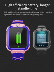 Kids Waterproof Smartwatch, GPS + Cellular, Pink