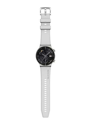 Silicone Strap Adjustable Replacement Watch Band for Huawei Watch Gt2 Pro, Grey