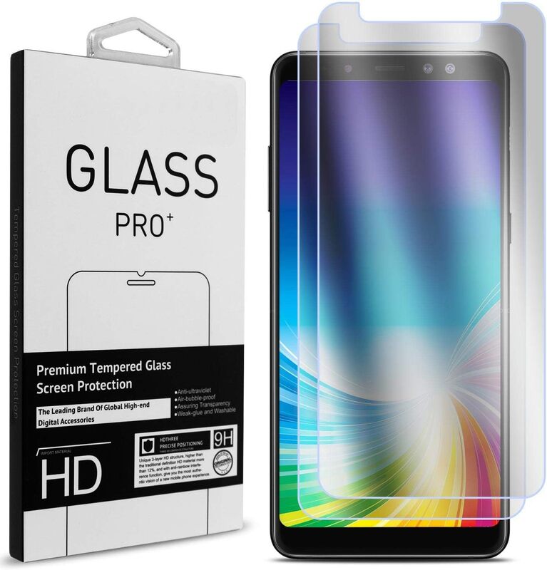 JBQ Huawei A8 Plus 2018 2.5D Curved Tempered Glass, Clear