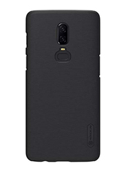 Nillkin OnePlus 6T Frosted Hard Shield Mobile Phone Case Cover, Black