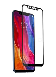 Xiaomi Mi 8 Pro 6.1-inch 3D Curved Full Coverage Premium Tempered Glass Mobile Phone Screen Protector, Black/Clear