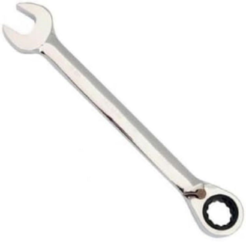 Yato 13mm Combination Ratchet Wrench with Plastic Hanger, Yt-0194, Silver