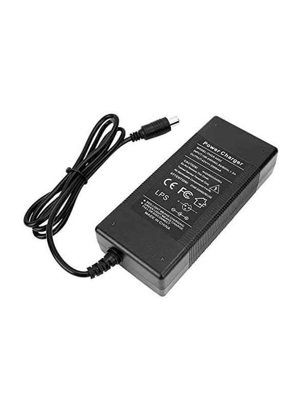 PoJu 42V 2A Power Adapter Charger with LED Charging Indicator for Xi-ao-mi Mi-jia Nine-bot M365 ES1/ES2/2S3/ES4 Electric Scooter US Plug Charger, Black