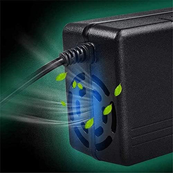 Lithium Li-ion Li-poly EU Adapter 54.6V 2A Electric Scooter Charger, Black