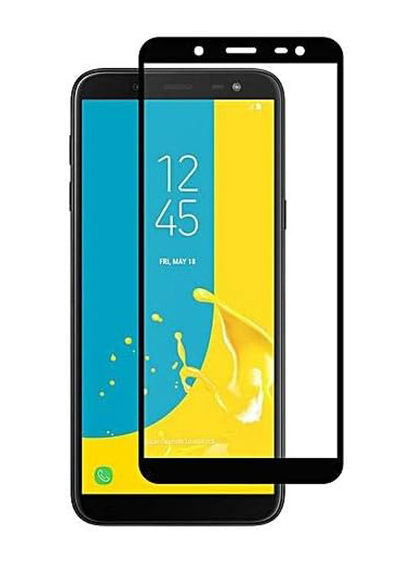 Samsung Galaxy J6 2018 5D Tempered Glass Screen Protector, Black