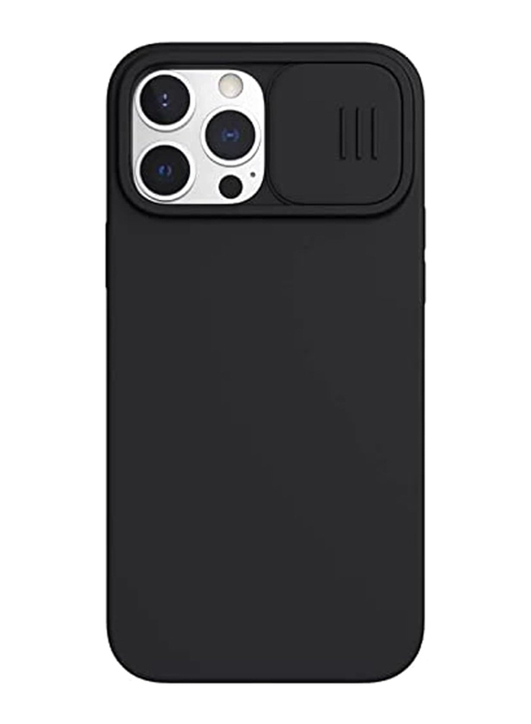 

Nillkin Apple iPhone 13 Pro Max Silicone CamShield Silky Mobile Phone Case Cover, Black