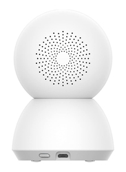 Xiaomi Mi 2K 360 Home Security Surveillance Camera with AI Intelligent Human Detection, Night Vision & 6P Lens Aperture F1.4, White