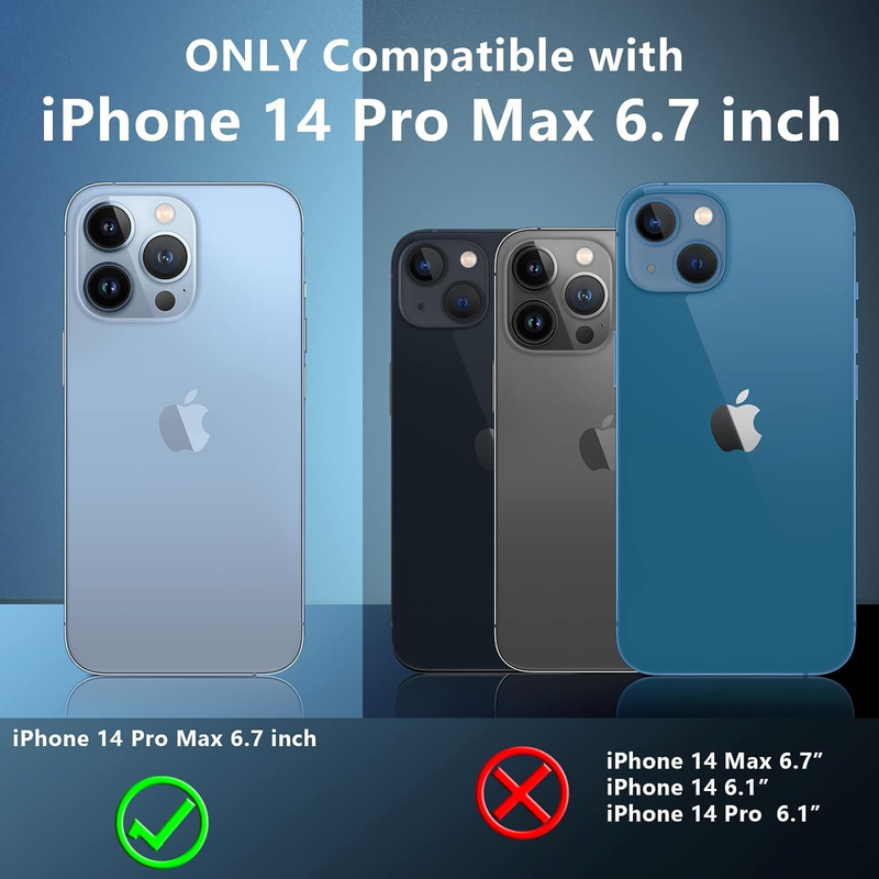 Apple iPhone 14 Pro Max 5G Anti-Glare Anti-Fingerprint 3D Ceramics Matte Finish Surface ceramic film (NOT Glass) Screen Protector, Clear