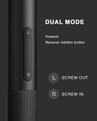 Xiaomi Electric Precision Screwdriver, 350mAh Battery with 2 Speed Adjustable Torque & 24 Screwdriving Bit, Grey