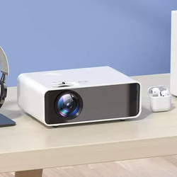 Mini Projector Portable Projector, White