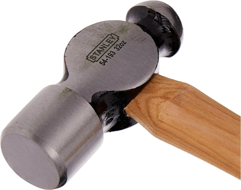 Stanley Ball Pein Hammer, 54-193, Silver/Beige