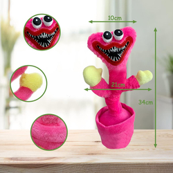 Poppy Playtime Huggy Wuggys Horror Game Doll Monster Doll Toy Gifts for Kids, Ages 3+ Months, Pink