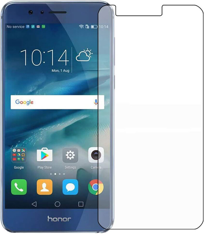 

Generic Huawei Honor 9 Tempered Glass Screen Protector, Clear/Black