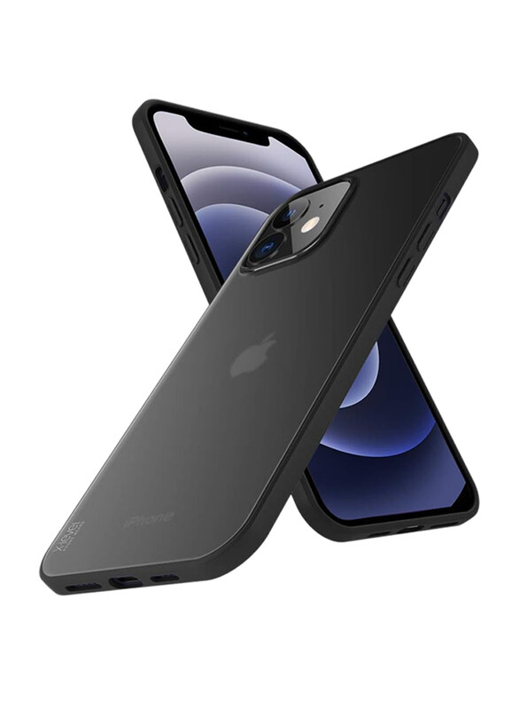 

X-Level Apple iPhone 12/iPhone 12 Pro 6.1-Inch Translucent Matte Hard PC Back with Soft Edge Shockproof and Anti-Fingerprint Protective Case Cover, Bl