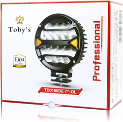 Toby's LED Round Driving Light, 7-inch