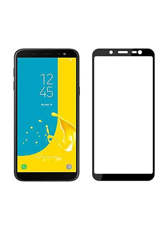 Samsung Galaxy J6 2018 5D Tempered Glass Screen Protector, Black