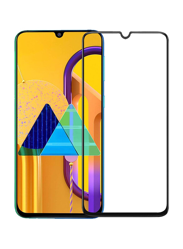 

Generic Samsung Galaxy M30 9H Full HD Quality Edge to Edge Tempered Glass Screen Protector, Clear