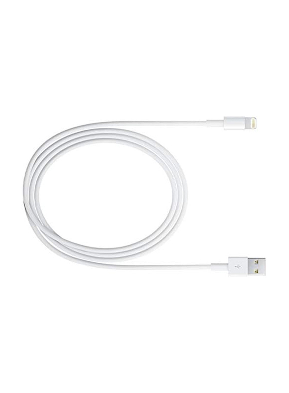 1-Meter Lightning Cable Cord, USB Type A to Lightning for Smartphones/Tablets, White