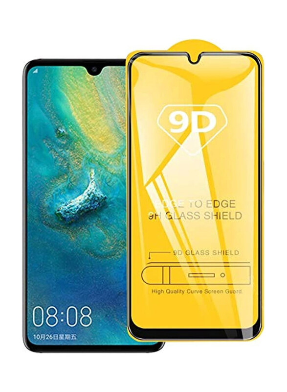 

Generic Huawei P30 9D Full Glue Tempered Glass Screen Protector Film, Clear