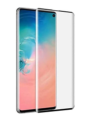 Samsung Galaxy S10 Plus Full Coverage Tempered Glass 3D Curved Edge Screen Protectors, Black