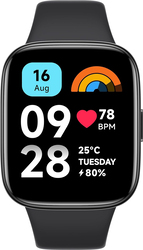 Xiaomi Redmi Watch 3 Active 1.83 Inch Smartwatch, GPS, Black