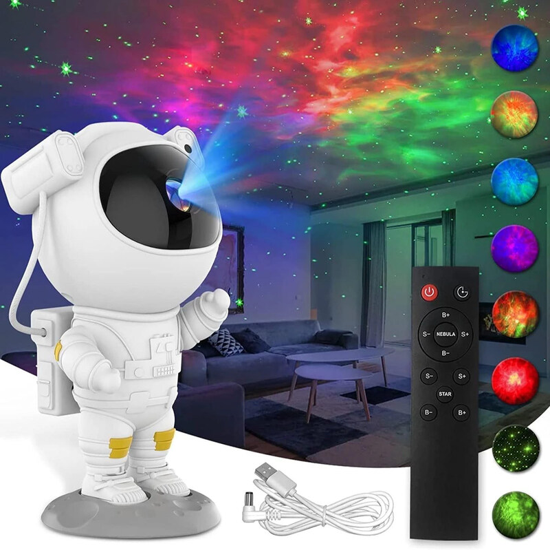 

Generic Night Lights Star Projector, White