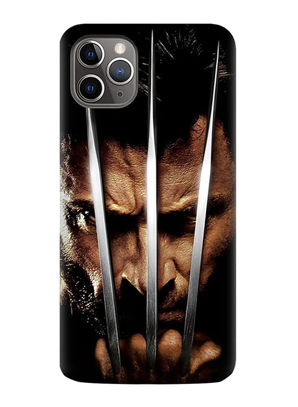 

Generic Apple iPhone 11 Pro Protective TPU Mobile Phone Case Cover with Wolverine Design, Multicolour