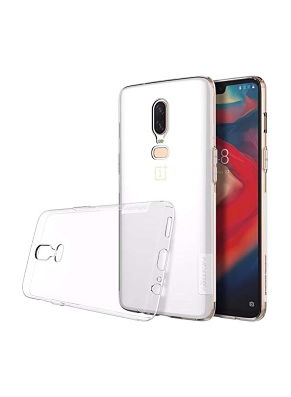 Nillkin OnePlus 6 TPU Mobile Phone Case Cover, Clear